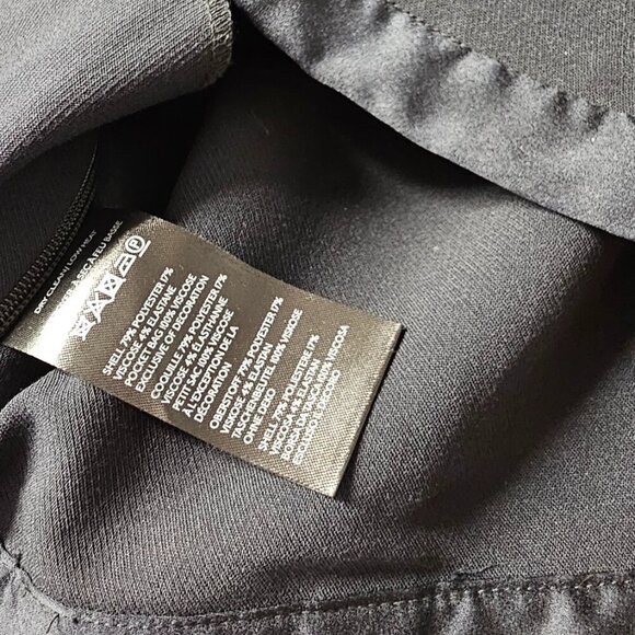 Anthropologie Corset Bow Pleated Wide-Leg Trousers, Black, High Rise, Size 6 - Picture 9 of 11